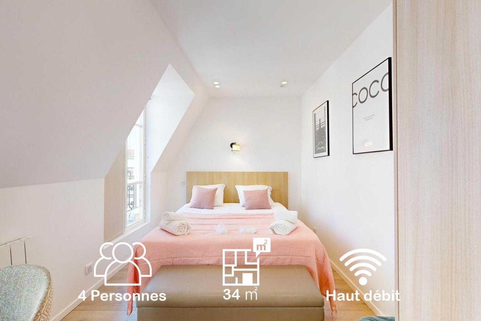 162 Suite Benjamin - Superbe Appartement A Paris Exterior foto